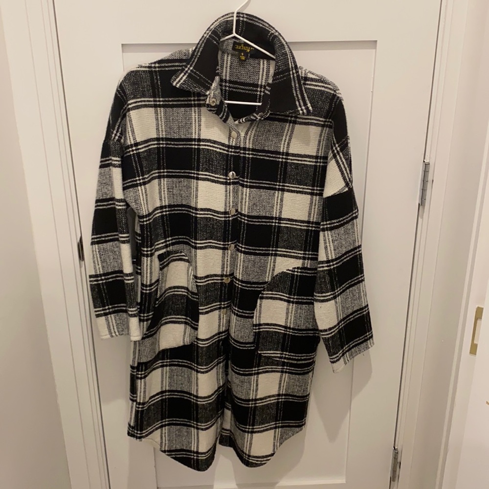 Thick cardigan